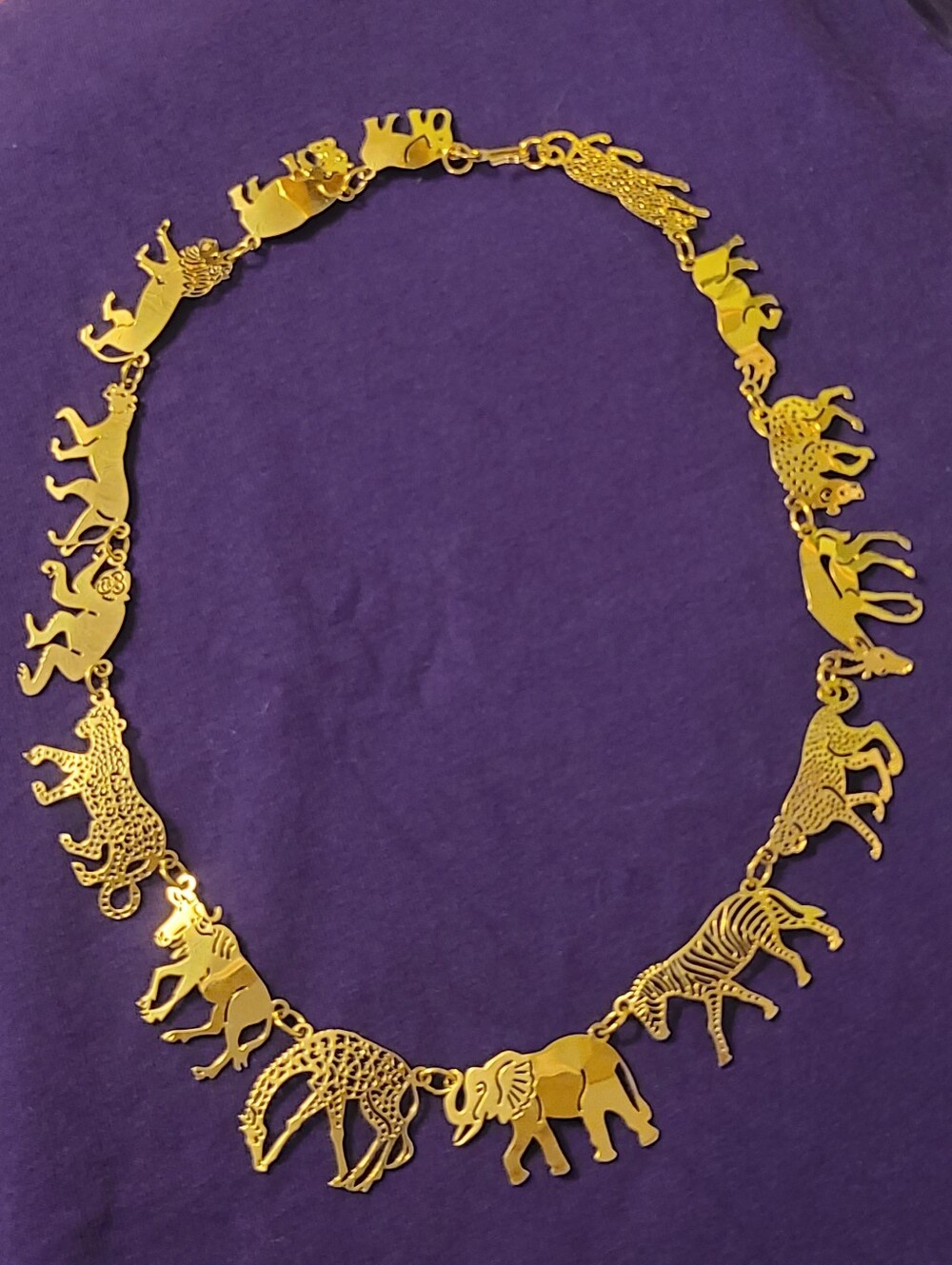 NEW Wild Bryde Safari Animal Necklace